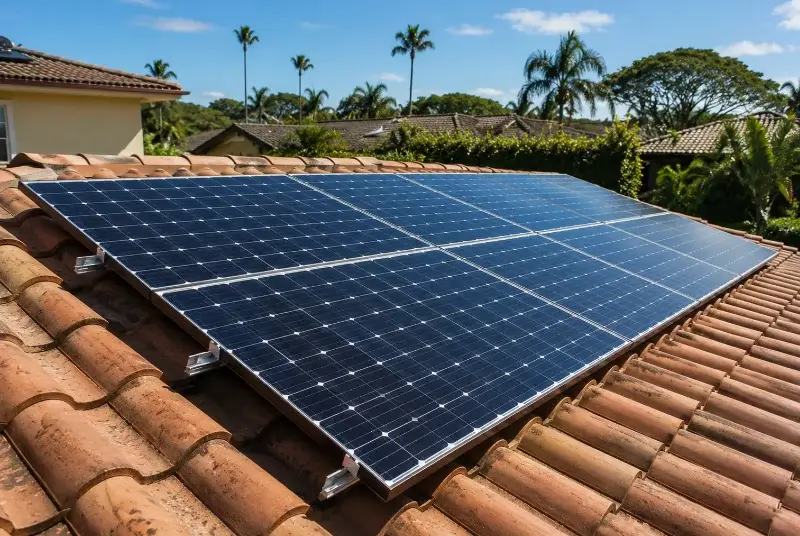 Installation de panneaux solaires à Serres-Morlaàs