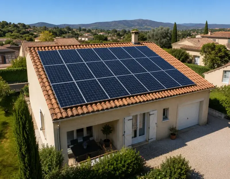 Prime à l'autoconsommation panneaux solaires Serres-Morlaàs — aide financière de l'État